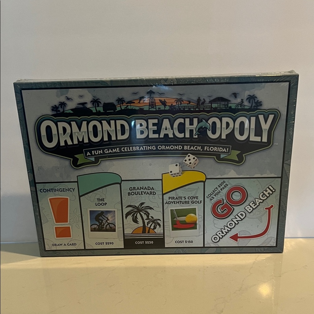 Ormond Beach-opoly Board Game